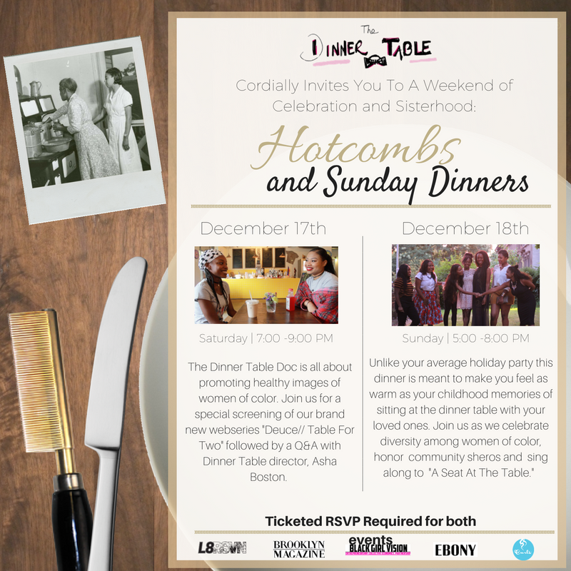 The Dinner Table: Deuce// Table For Two