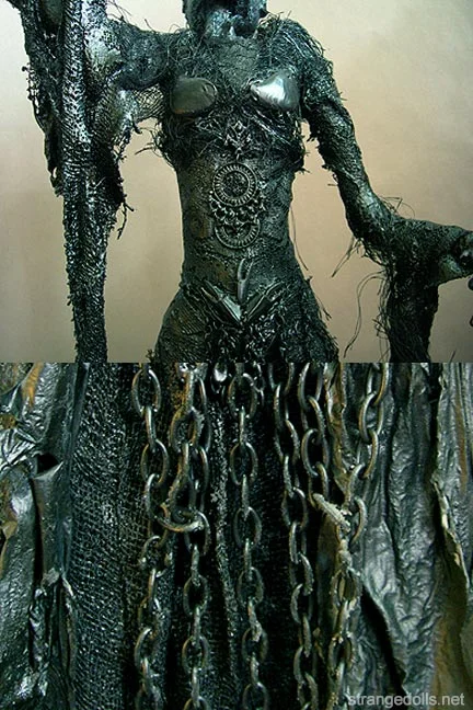 There were 3 sculptures in this series of Soul Eaters. A trinity of women that subsist on the souls of men. 