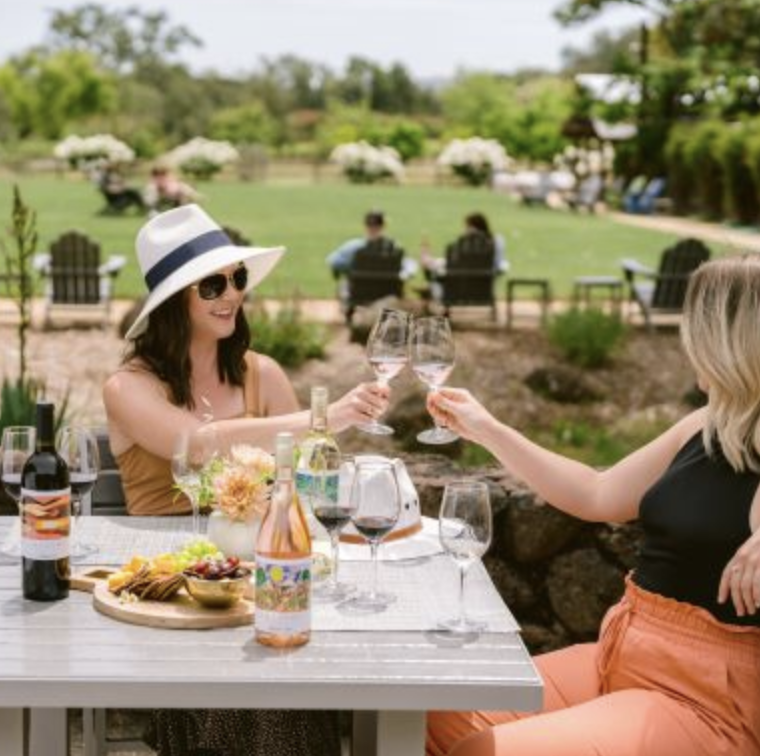 wine tasting at imagery winery