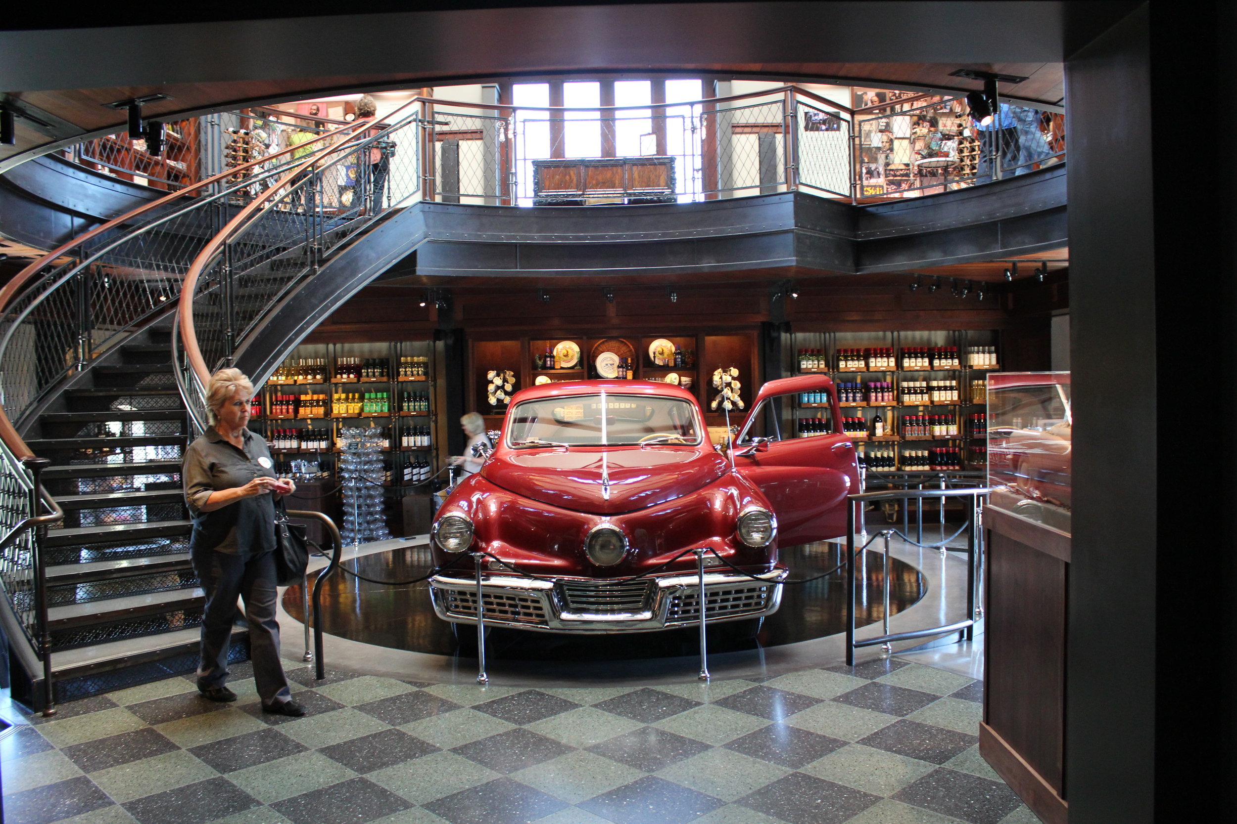 Tucker car at Coppola Winery