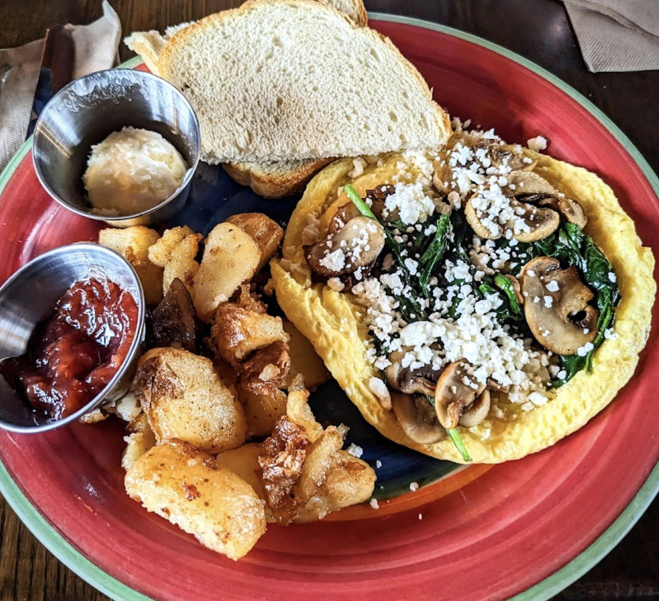 Breakfast at Picazo Cafe in Sonoma