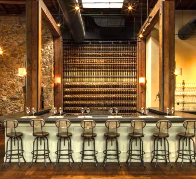 Bar at Pangloss Cellars