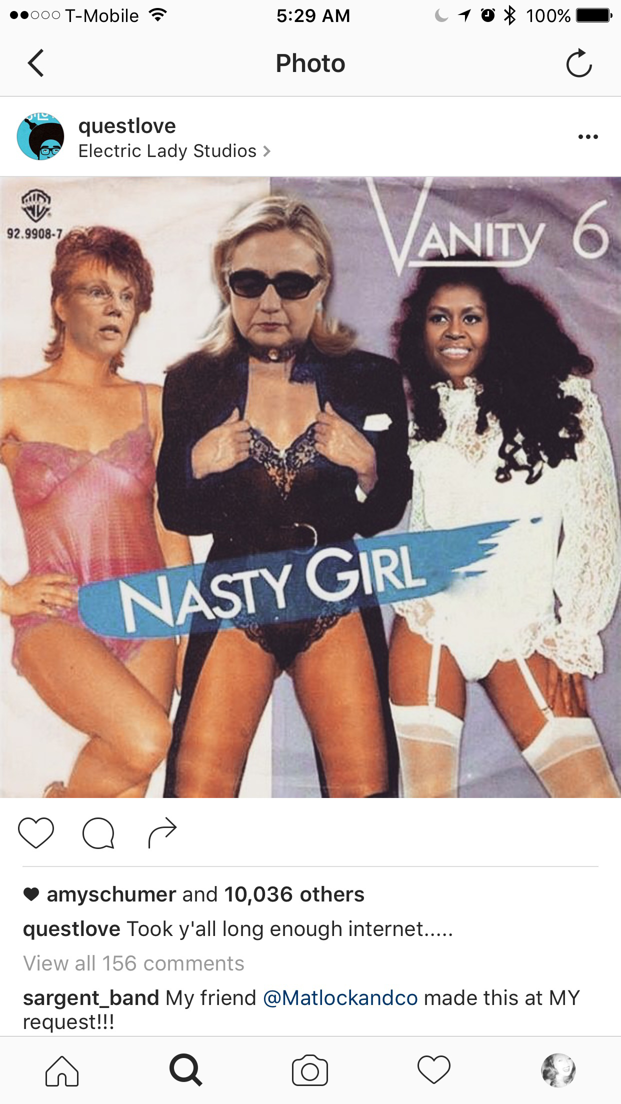 NASTY GIRL MEME (2016)