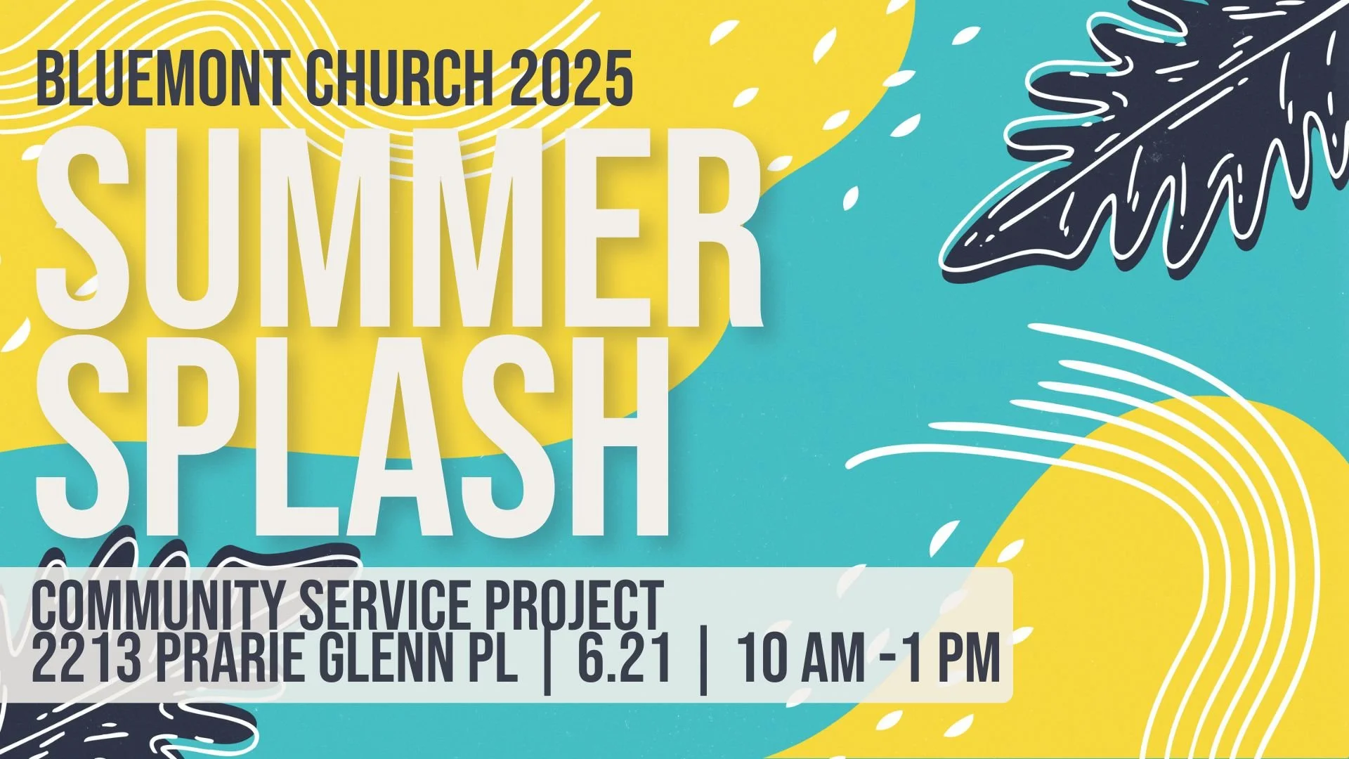 Summer Splash: Service Project