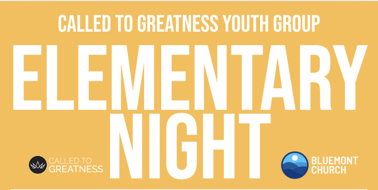Elementary Night Youth Group