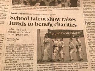  Article from the AJC! Photo Credit AJC