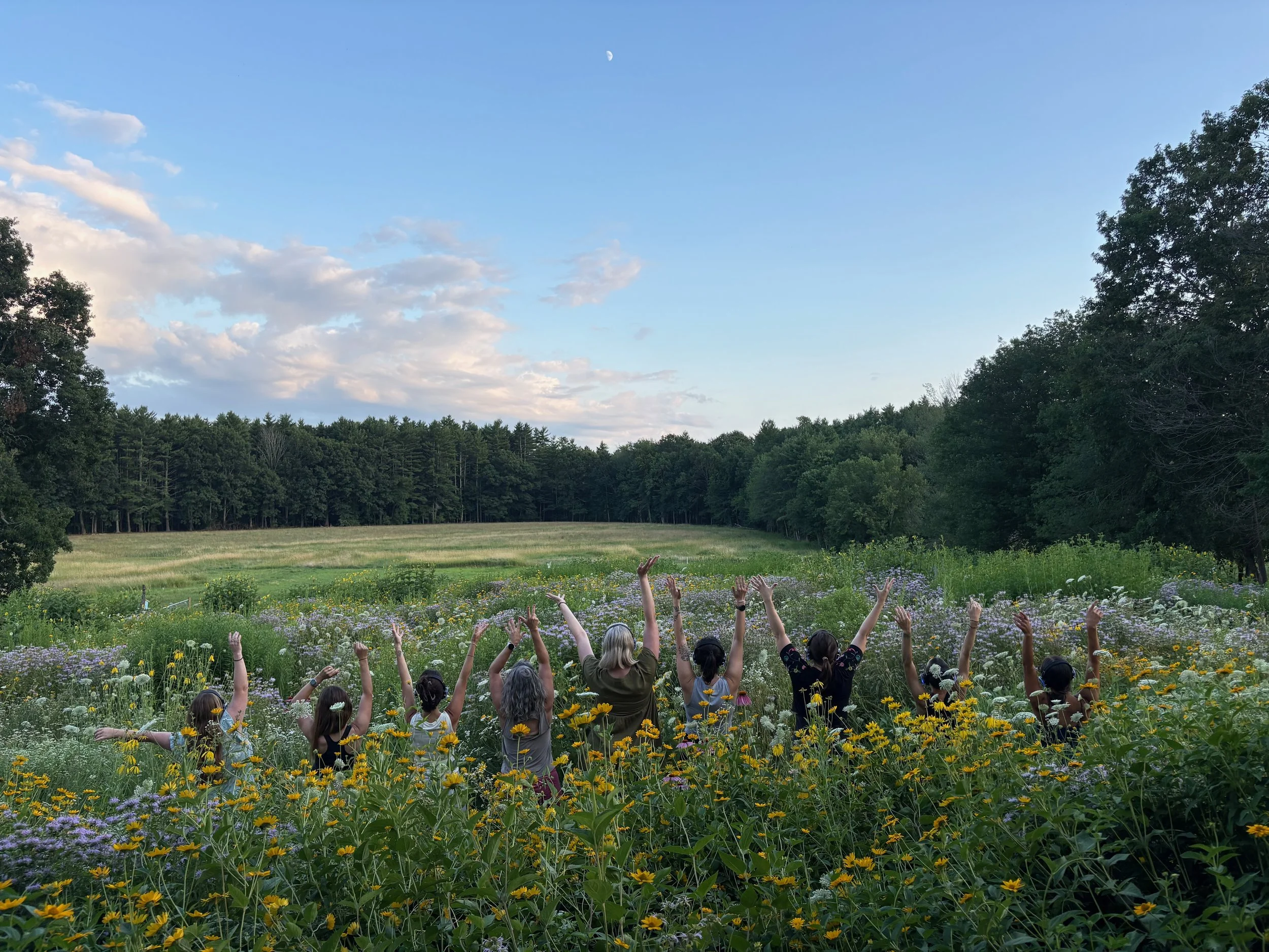 Silent Disco Dance at Vernon Family Farm 