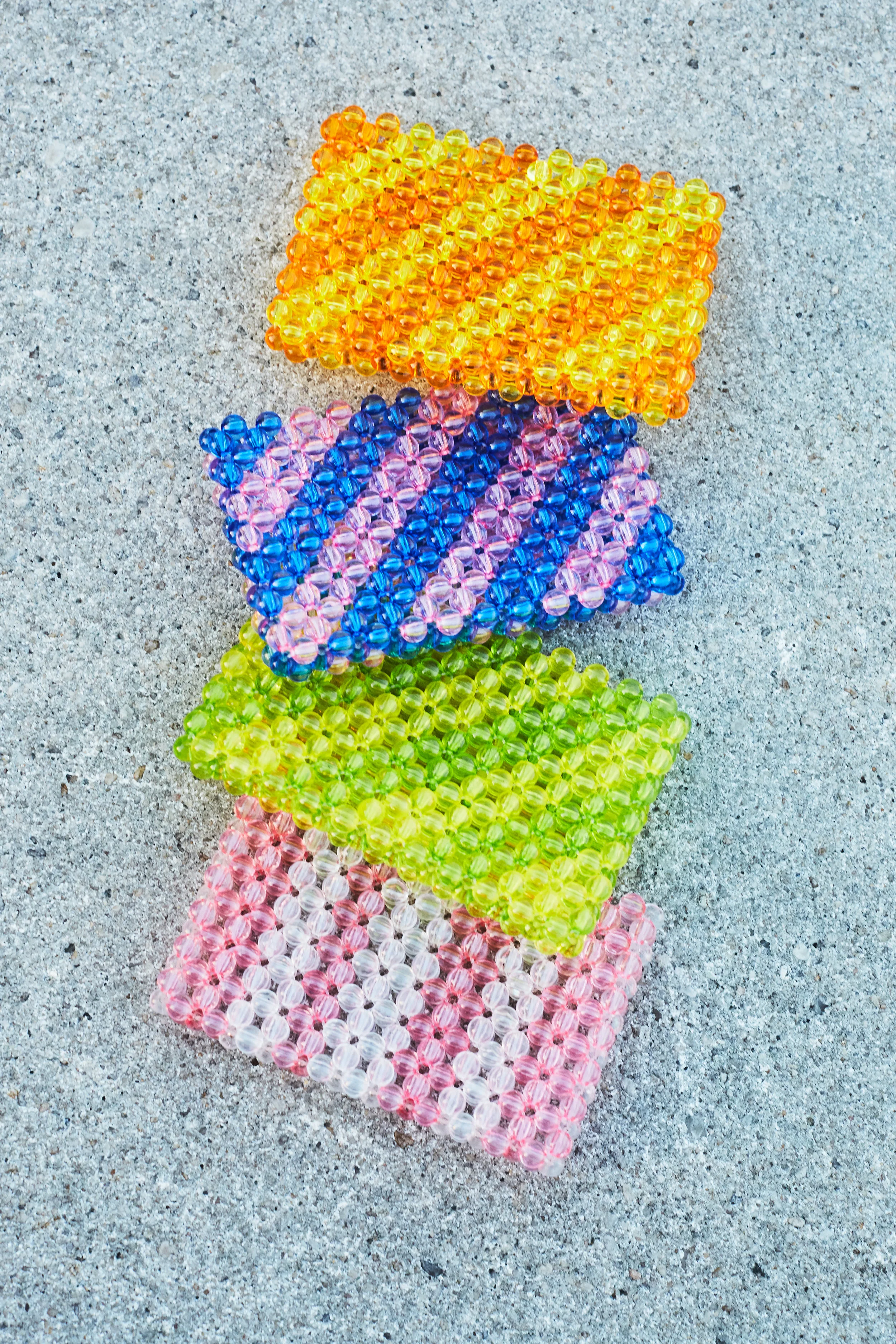 CARD CASE IN STRIPES