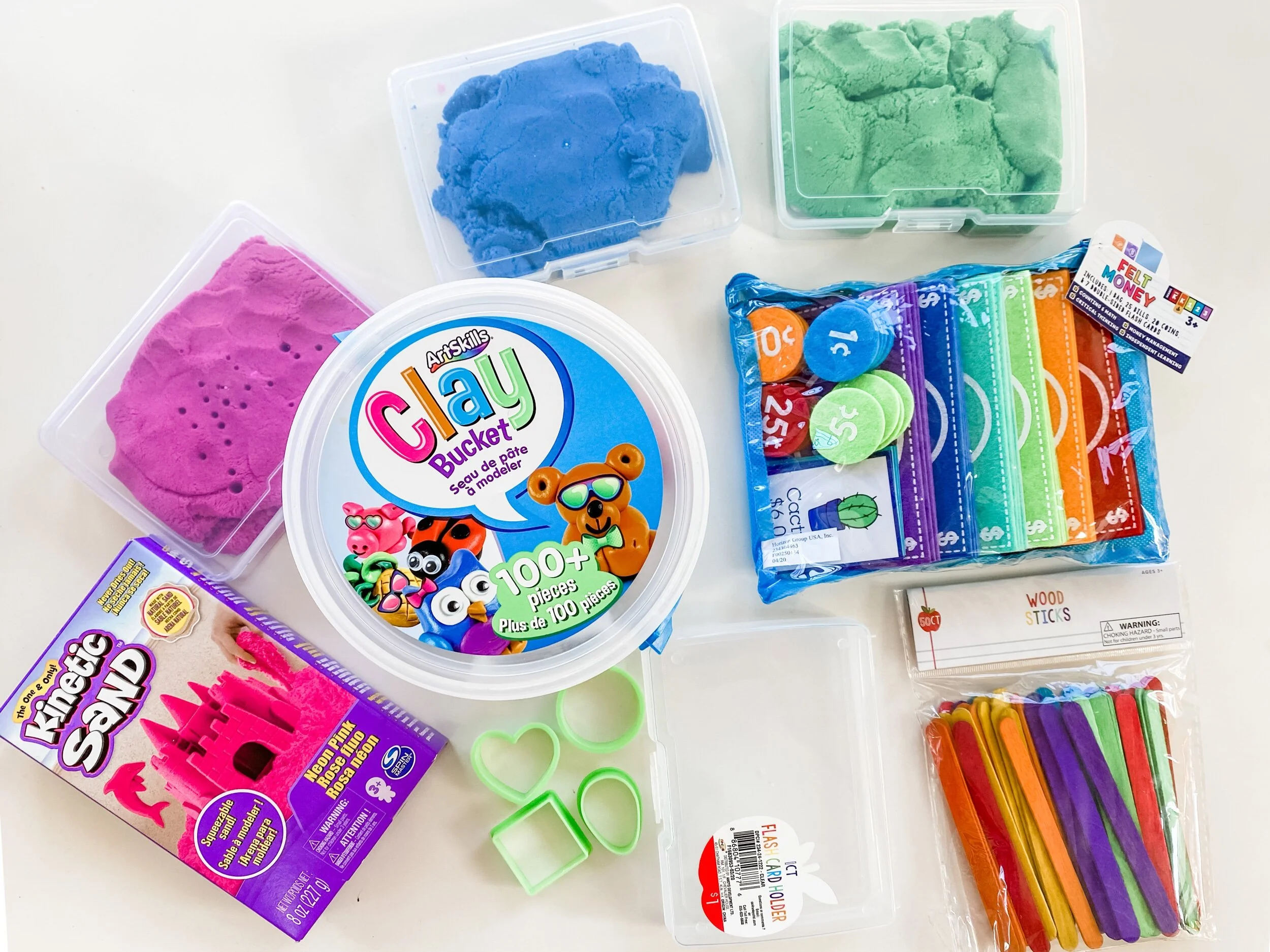 My sensory haul from CVS and Target Bullseye Spot