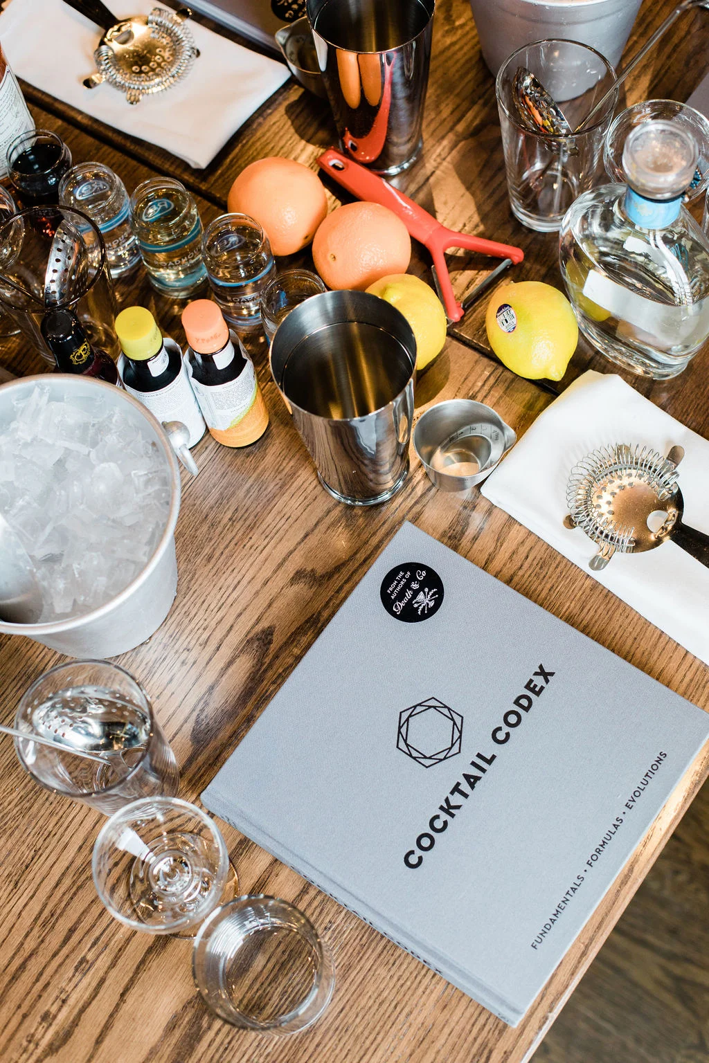 At this past winter's festival, guests learned how to whip up cocktails with Alex Day, owner of Death & Co.