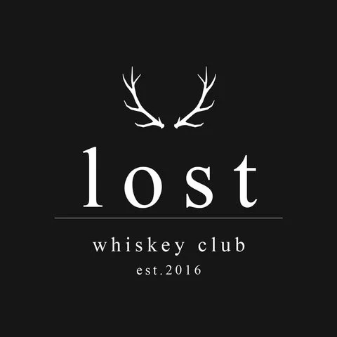 Lost Whiskey Logo White on Black.jpeg