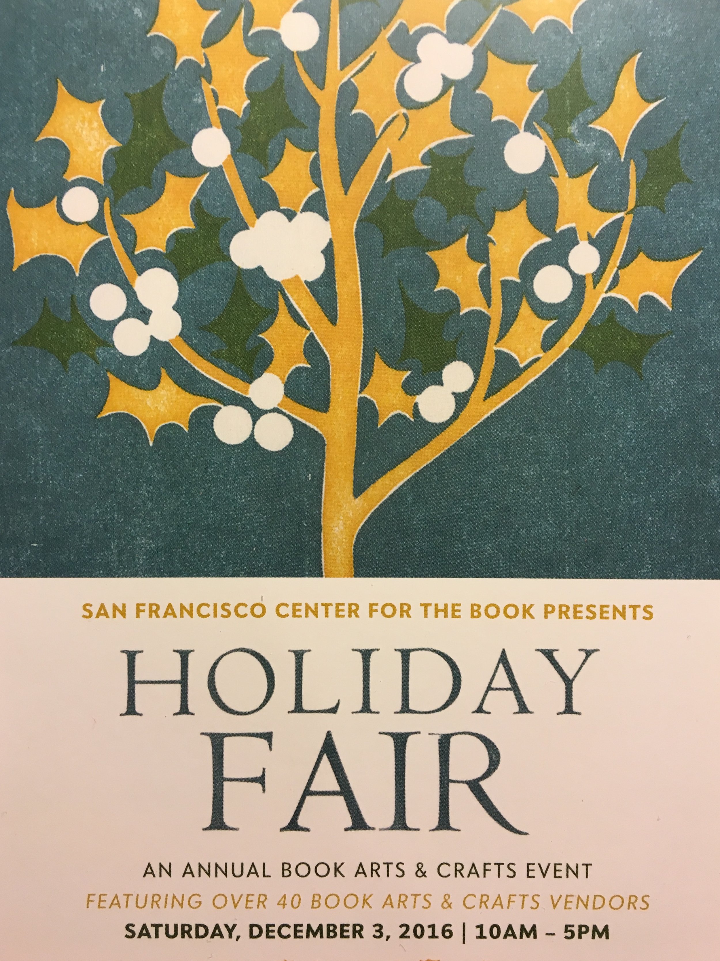 Holiday Book Arts & Crafts Fair