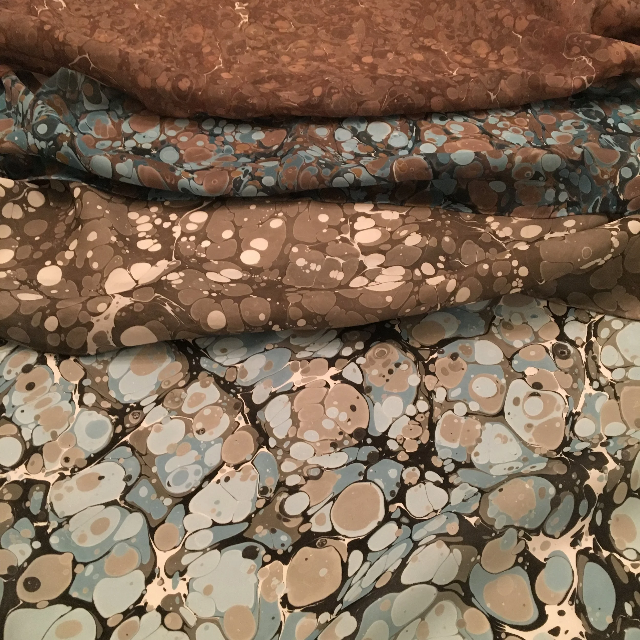 Marbling on Textiles