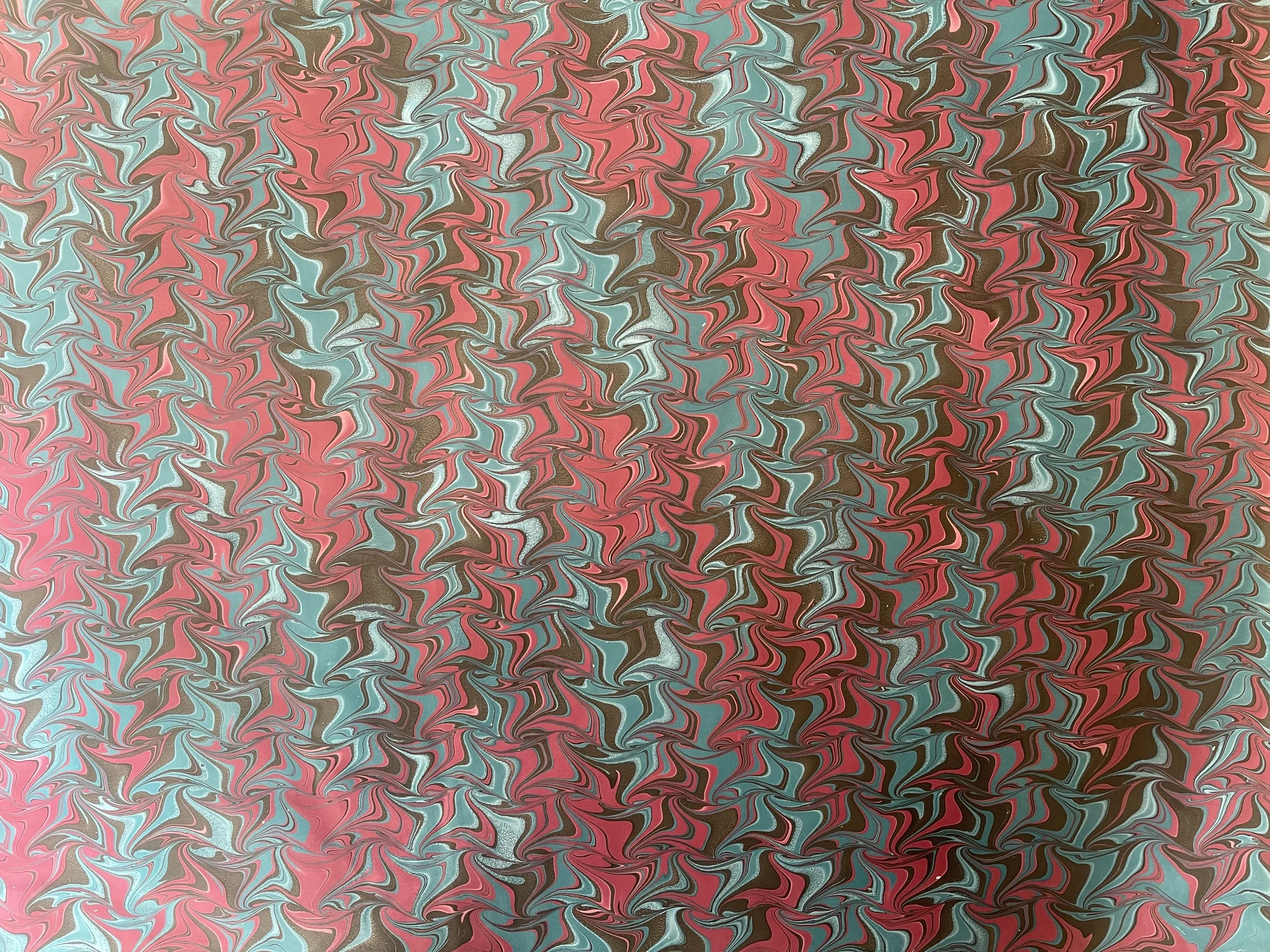 Paper &amp; Fabric Marbling