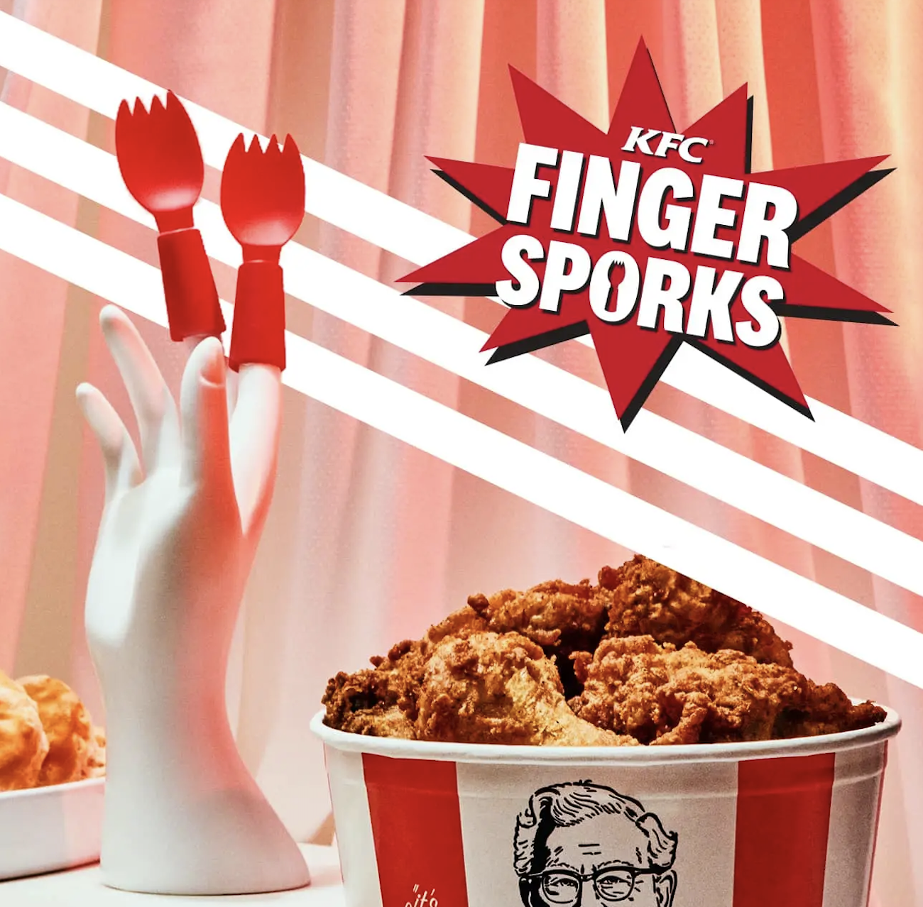 KFC FINGER SPORKS