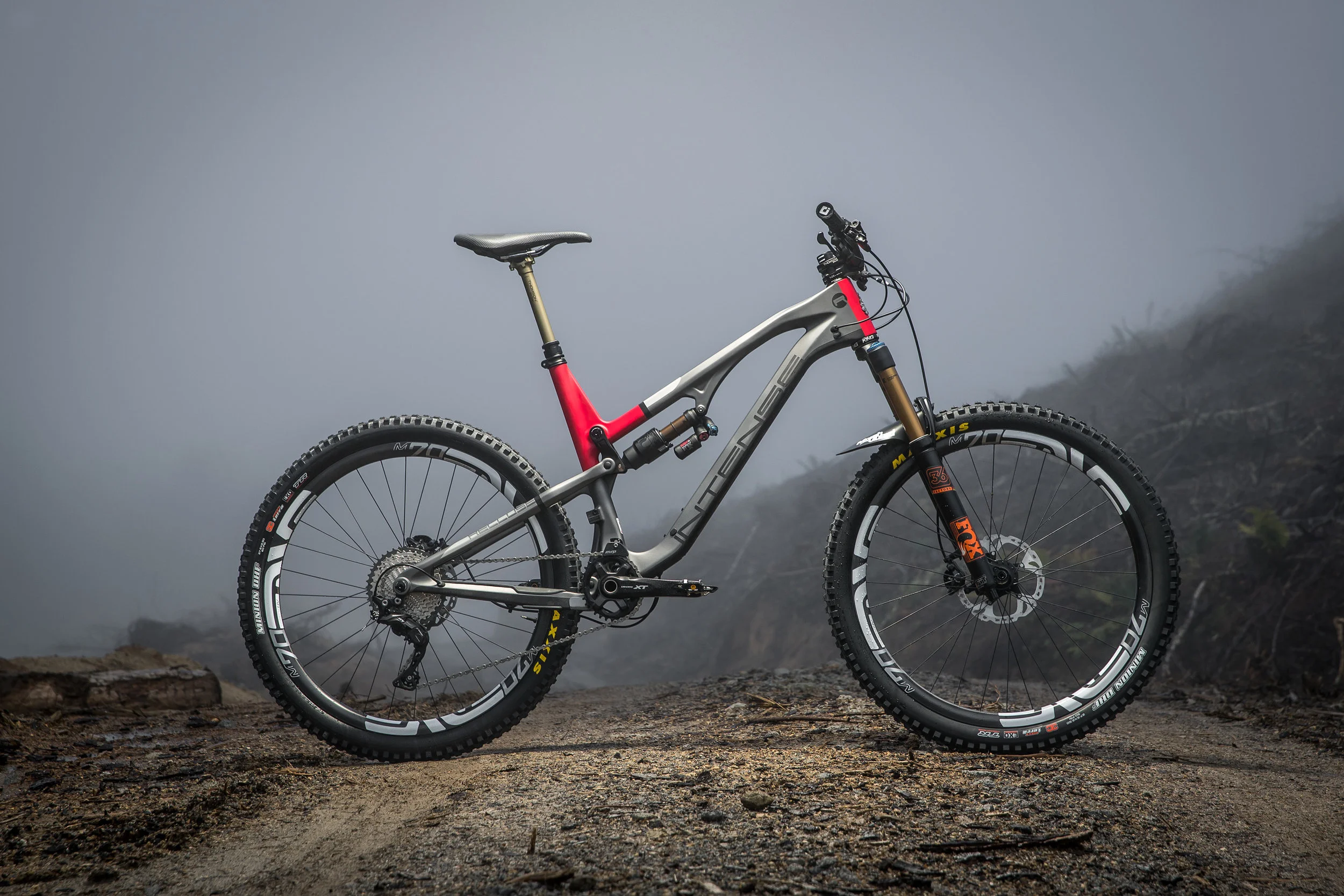  The 2016 Intense Recluse I reviewed for Spoke. photo : Graeme Murray This is the demo bike from Wide Open. You can get to ride this very bike if you contact your LBS. 