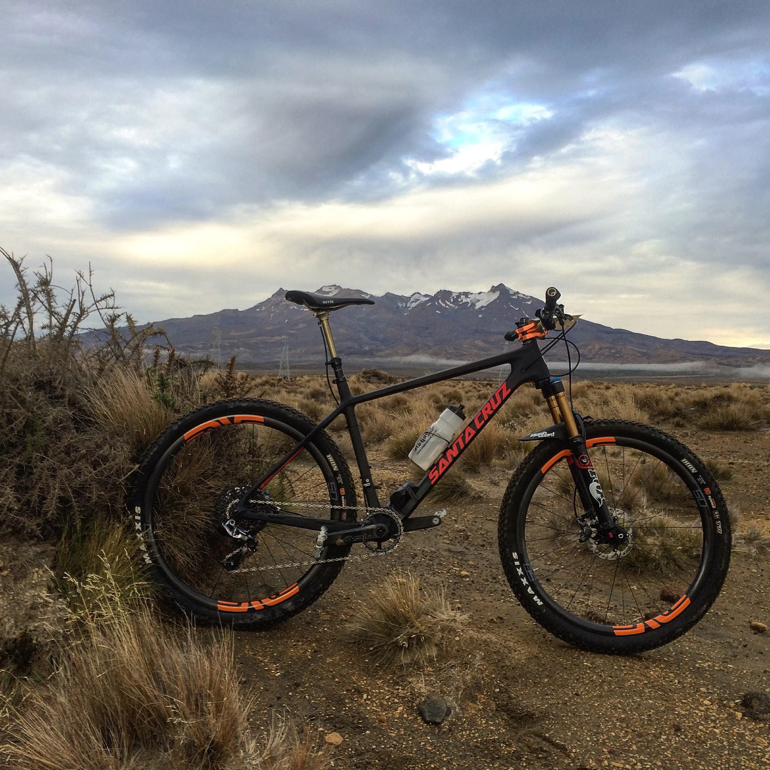 Santa Cruz Highball 275 at the start of The Ruapehu Express XC race photo : therodfather