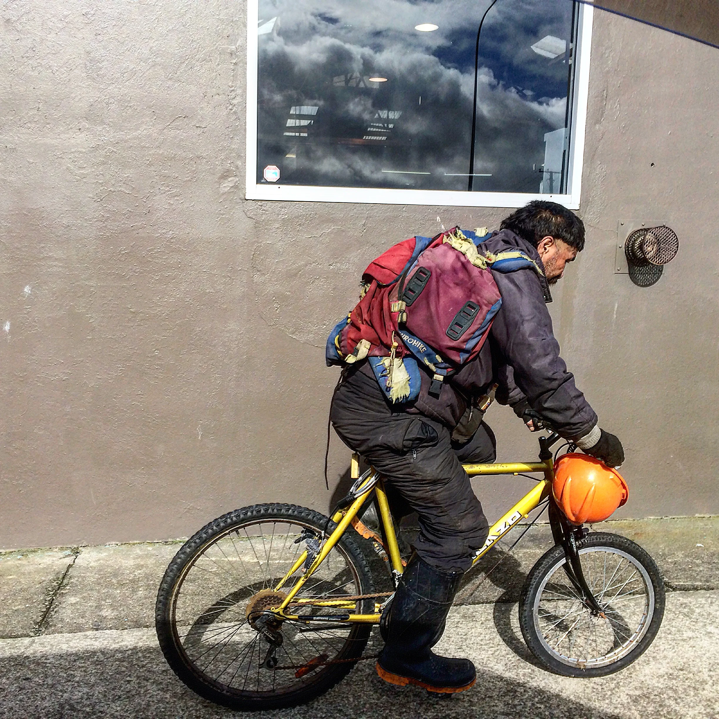 Milazo homemade custom chopper. Petone foreshore photo : therodfather