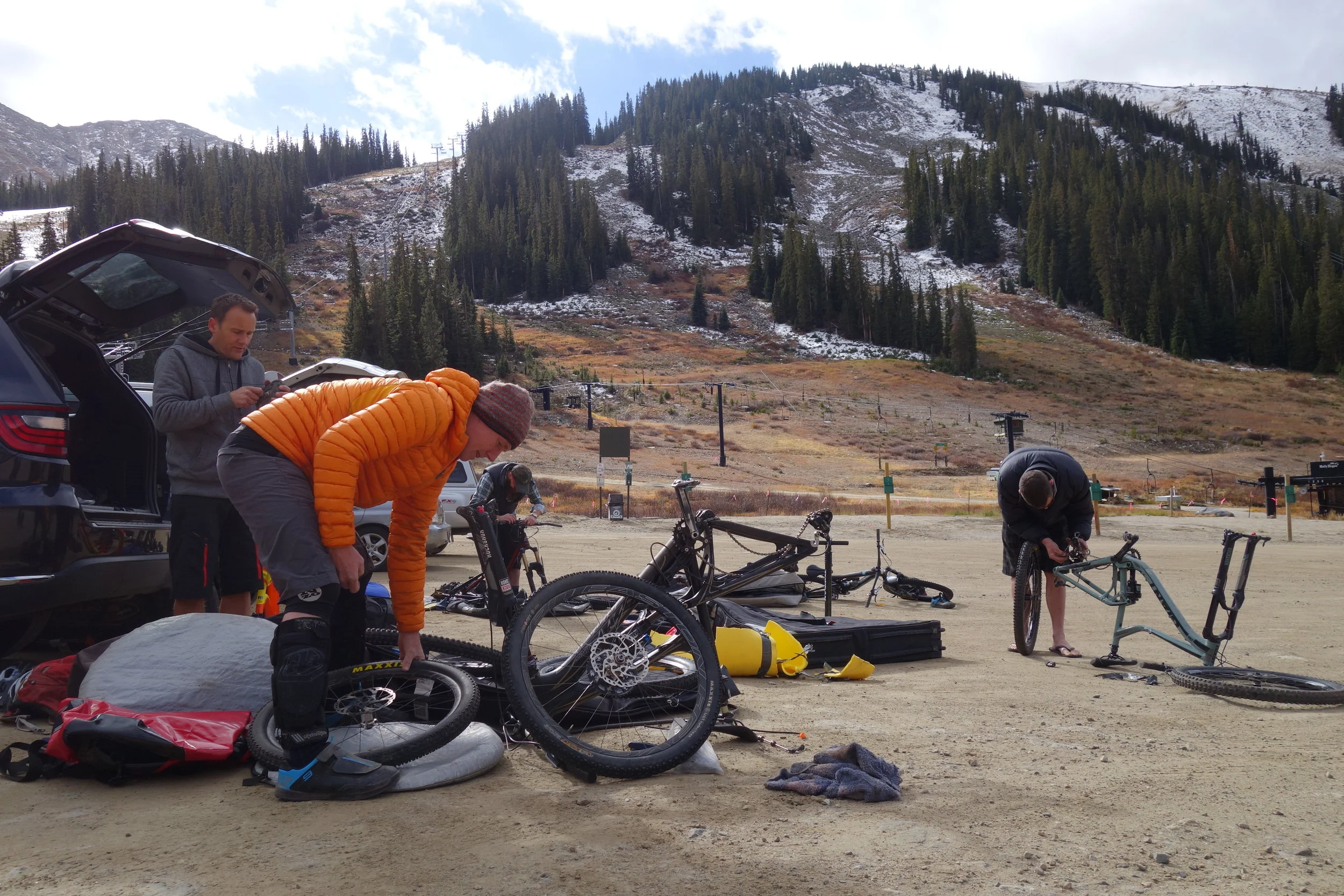 DENVER TO LOS ANGELES. BIKES BEER AND BAD JOKES