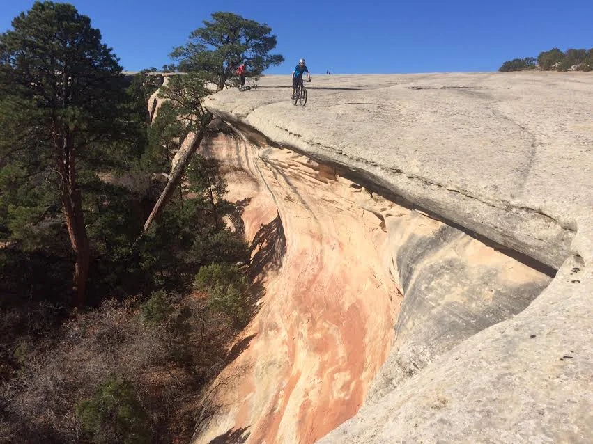 Simon dices with Death. photo: Tim Pickering on his iphone