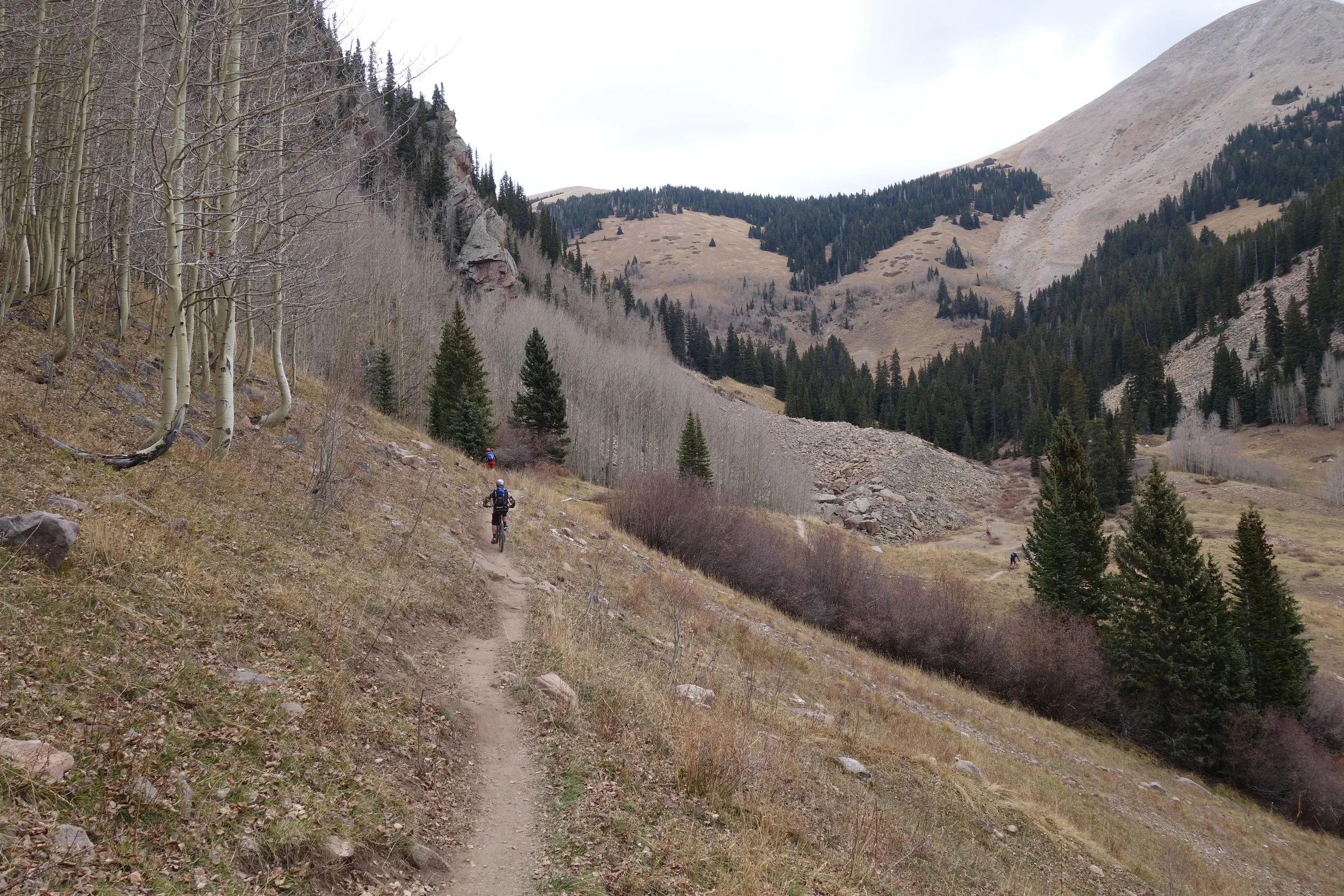 What a change of pace. Alpine meadow climbing. Just lovely.
