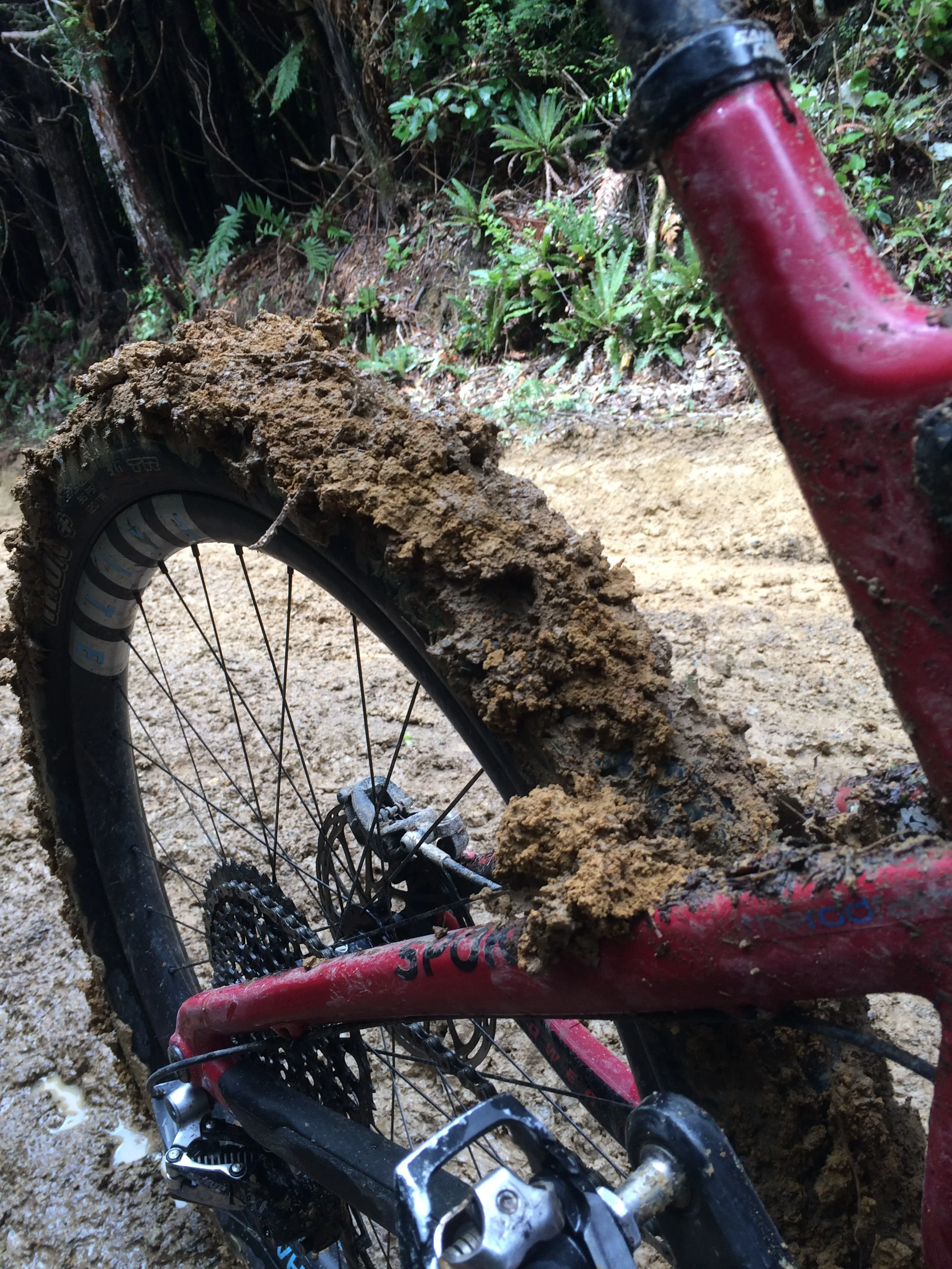 Plus tyres have many benefits. None of them have anything to do with mud.