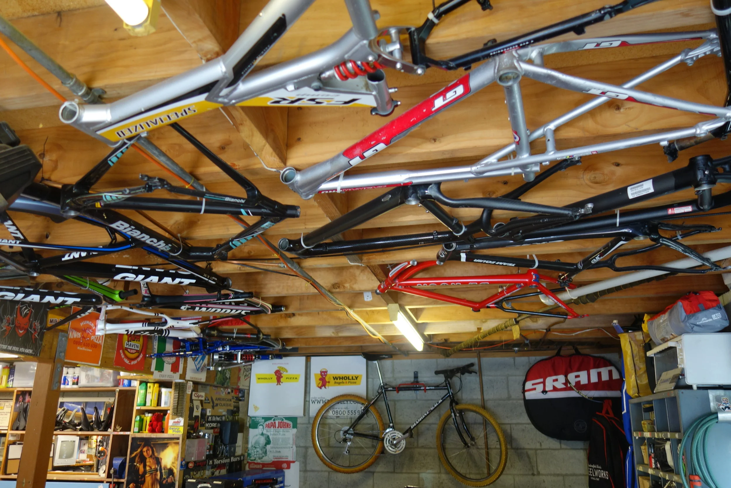 A bike hoarders paradise.
