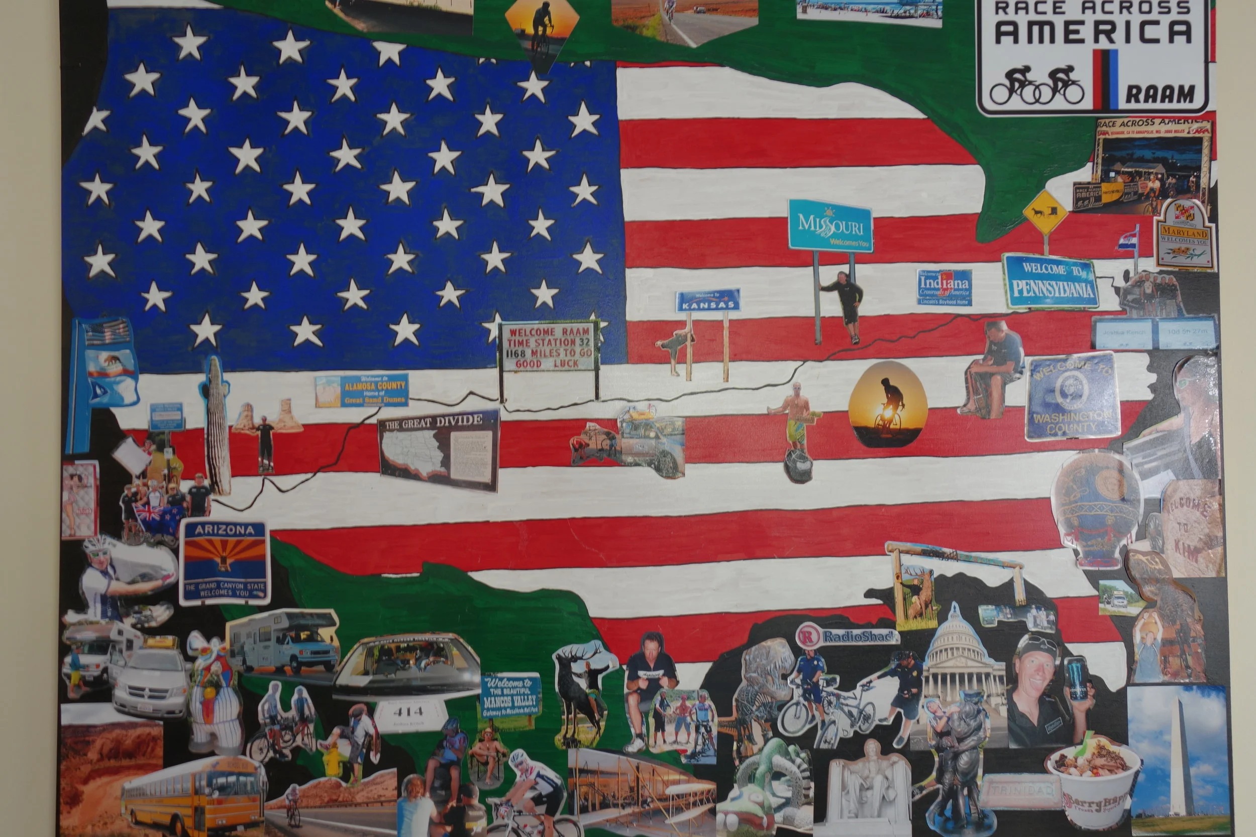 USA roadtrip collage. My wife wants me to burn my old photos, something to do with the kids getting the wrong idea?