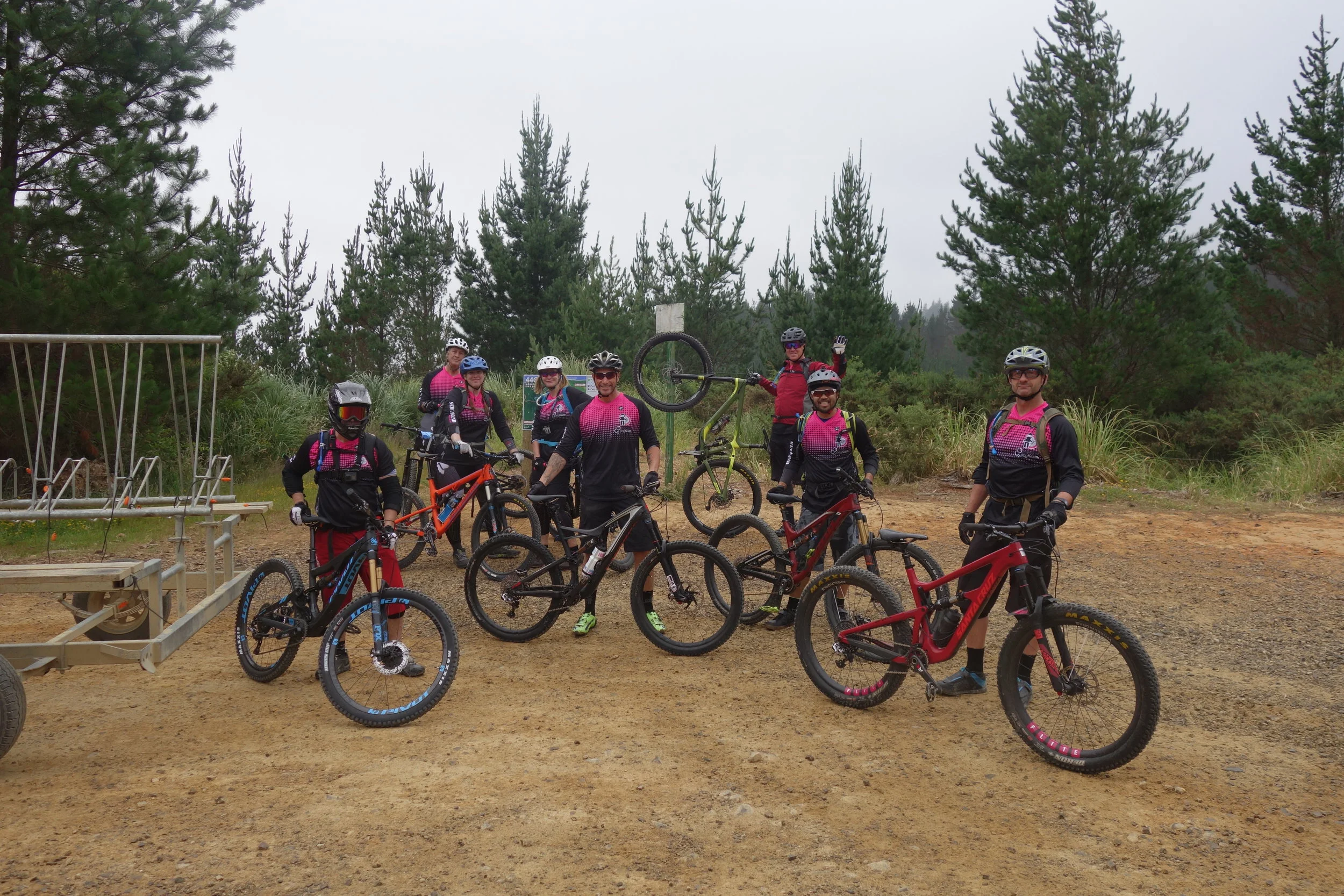 Last run of a big day. Look at those smiles. Everyone was pumped.