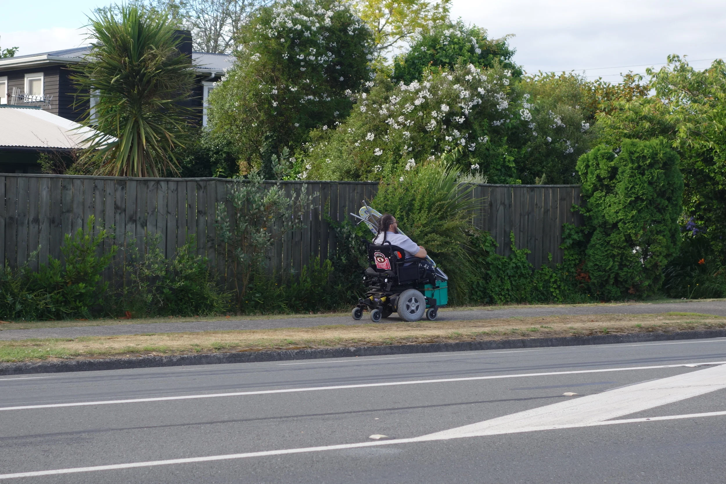 Great scenery on the way home. You can caption this one yourself.