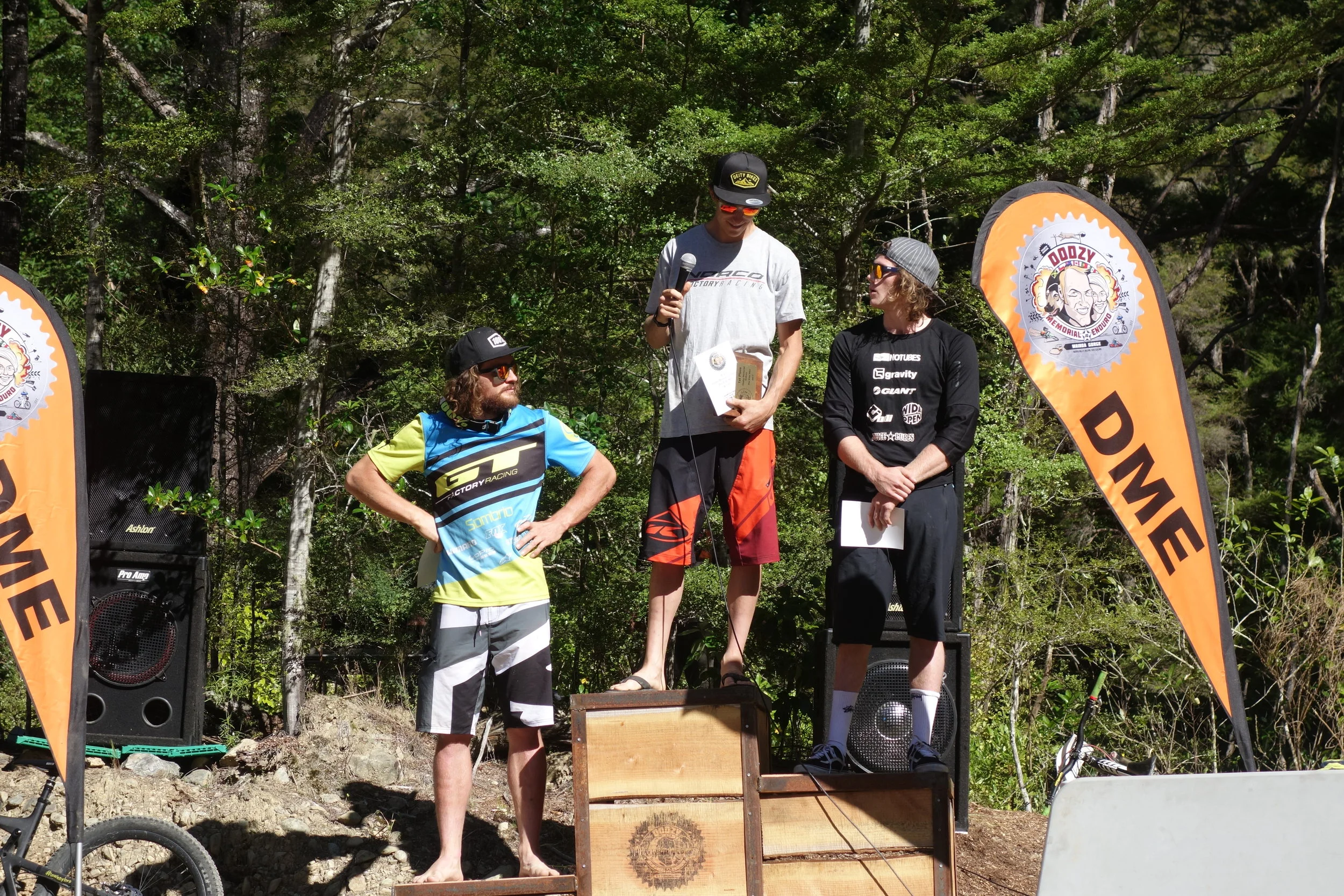 Yeah, I'd like to thank mum and dad....Blenki #1, Keegan #2 and Wyn #3.