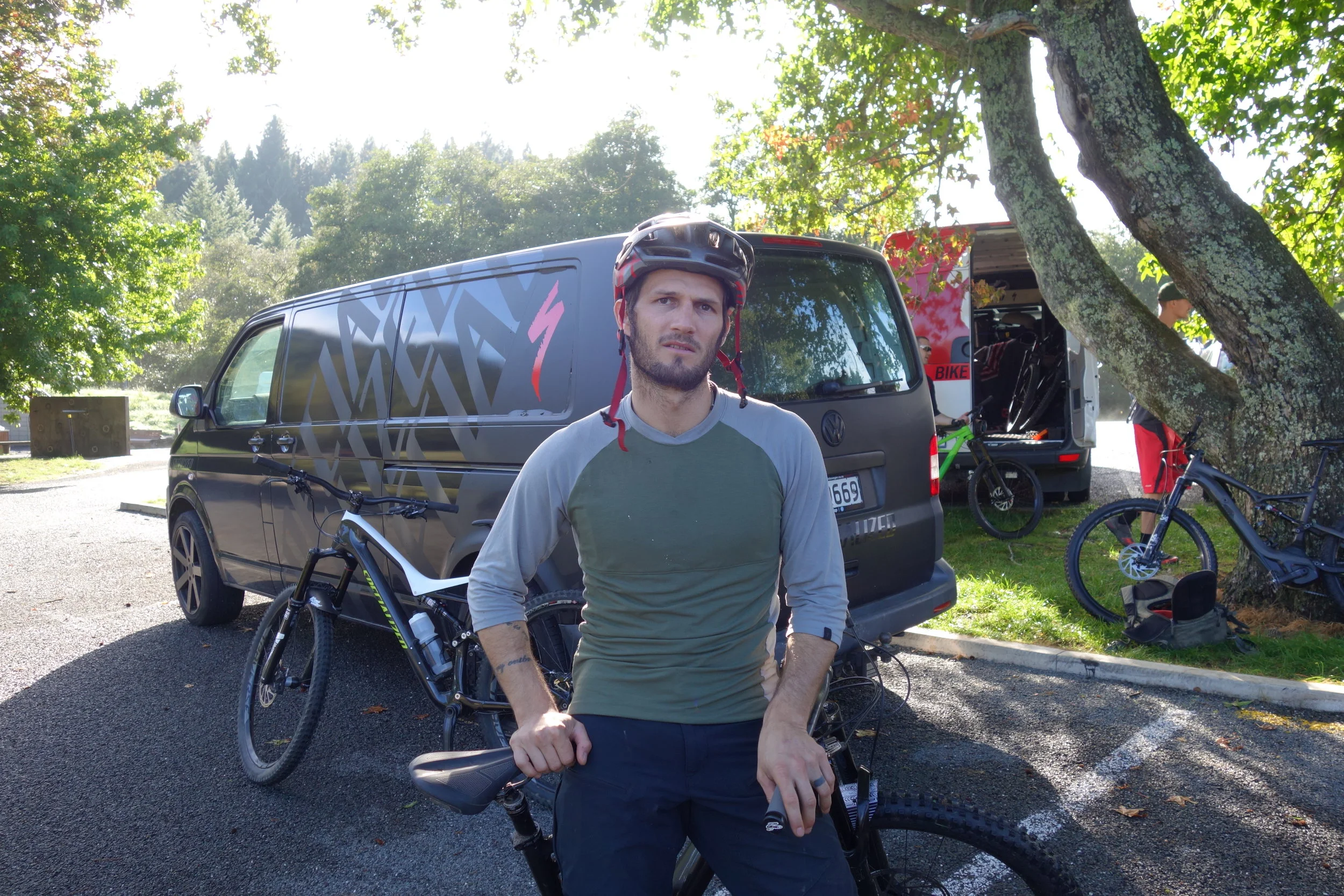 Fanie Kok the King of Stoke travels the world with Specialized getting people out on the trails with tools as well as bikes.