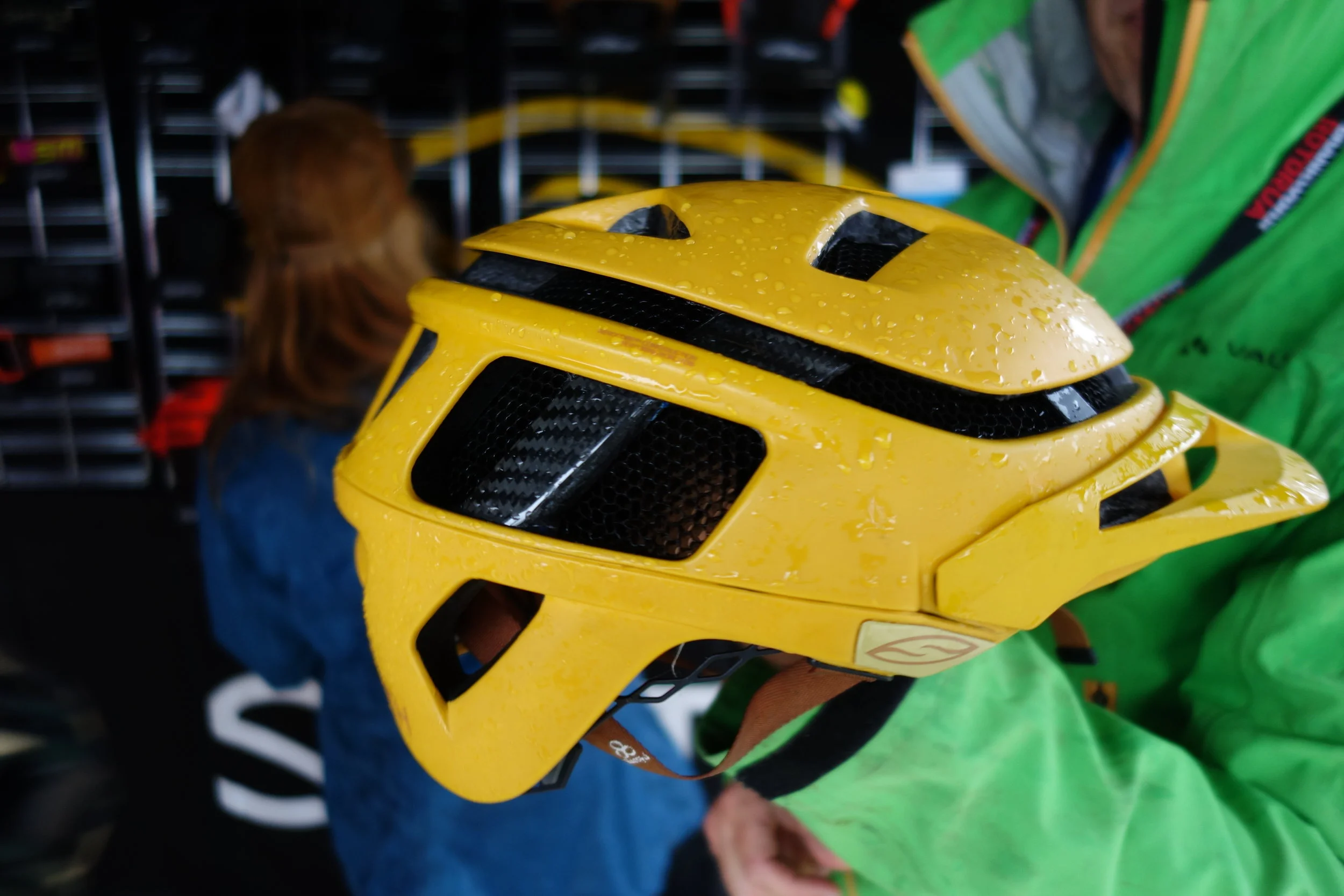 While the ideas were flowing, they also did a colourway for cow farmers. Calfsick yellow should go down a treat.