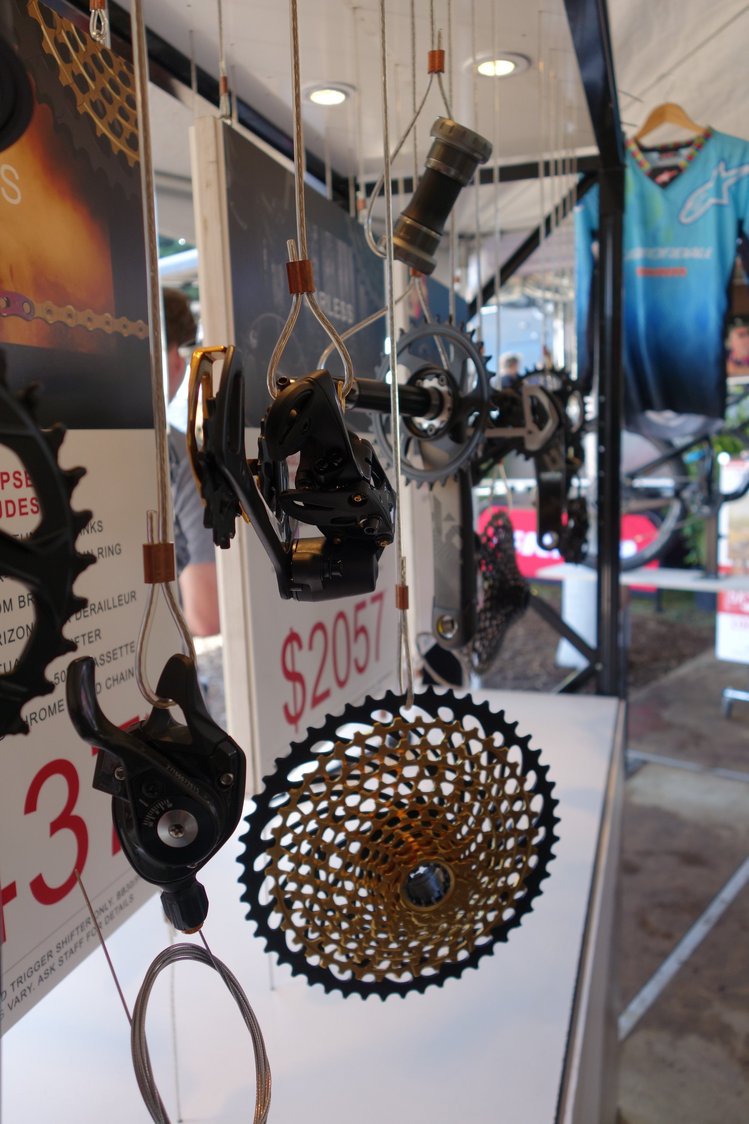 The Sram tent always has the goods. I spent a long time drooling over Eagle