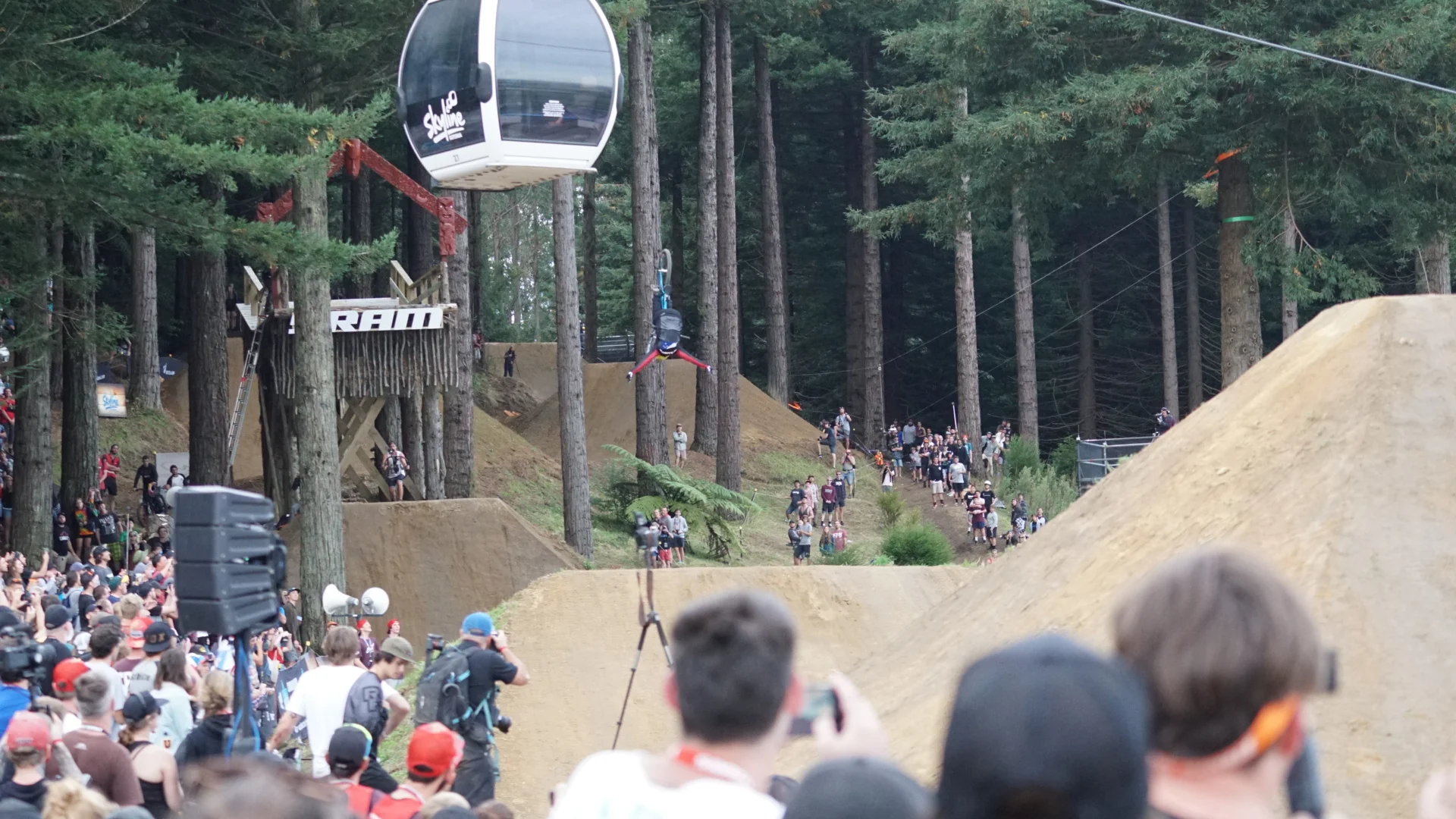 Big assed jumps requiring big assed tricks. photo: Jeff Carter