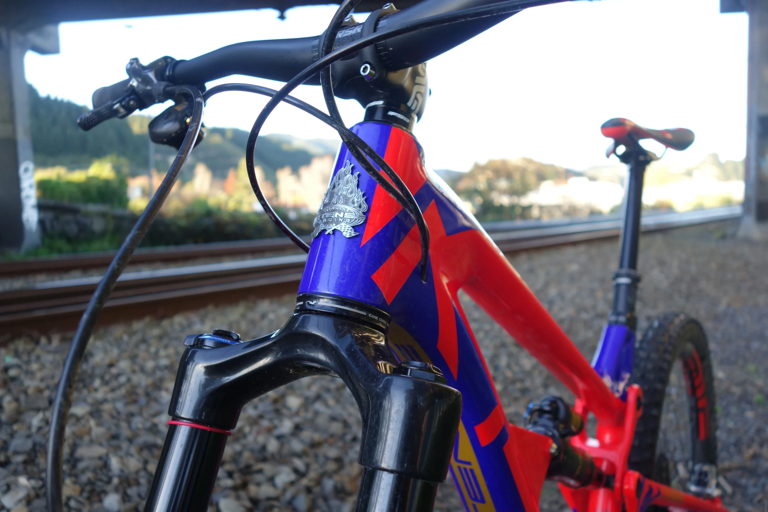The best head tube badge in the business. Long, low, lazy and LOUD!