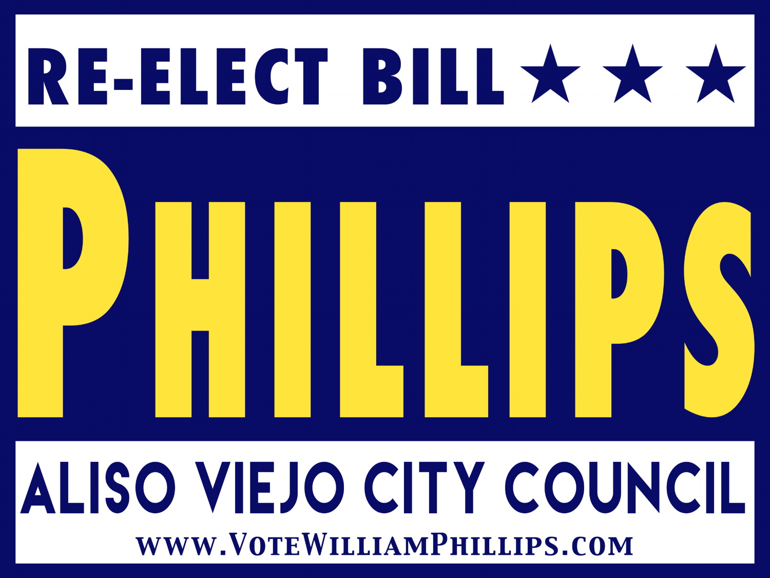 Bill Phillips for Aliso Viejo City Council