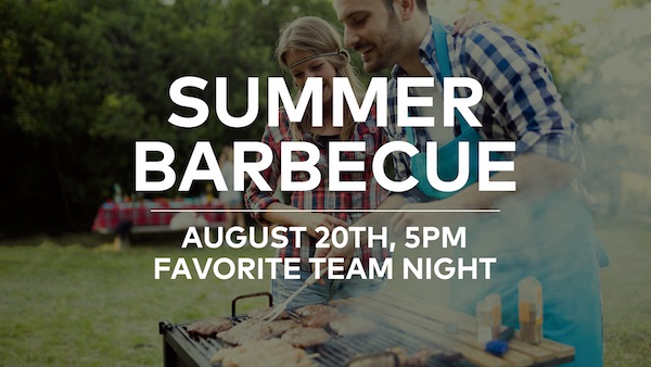 Summer is almost over and we want to get together with our Grace City Community for one more summer barbecue! This time it’s all about your favorite team. Be sure to wear your jersey or team colors. Bring a dish and a friend on August 20th, to Woodbury Park from 5-8pm. We can’t wait to see you there!