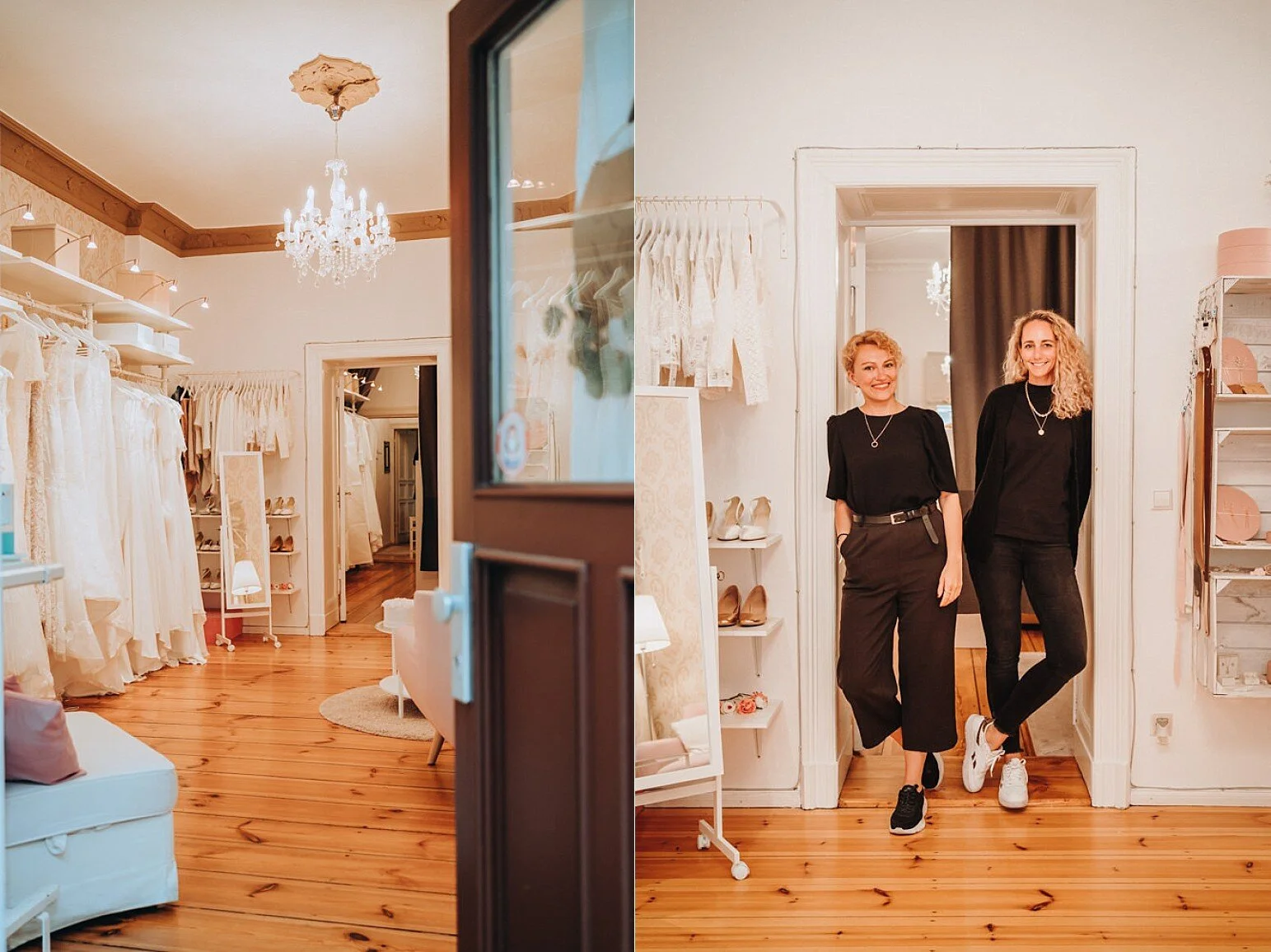 Nachhaltige Hochzeitskleider Second Hand Brautmode in Berlin Himmelblau Fotografie
