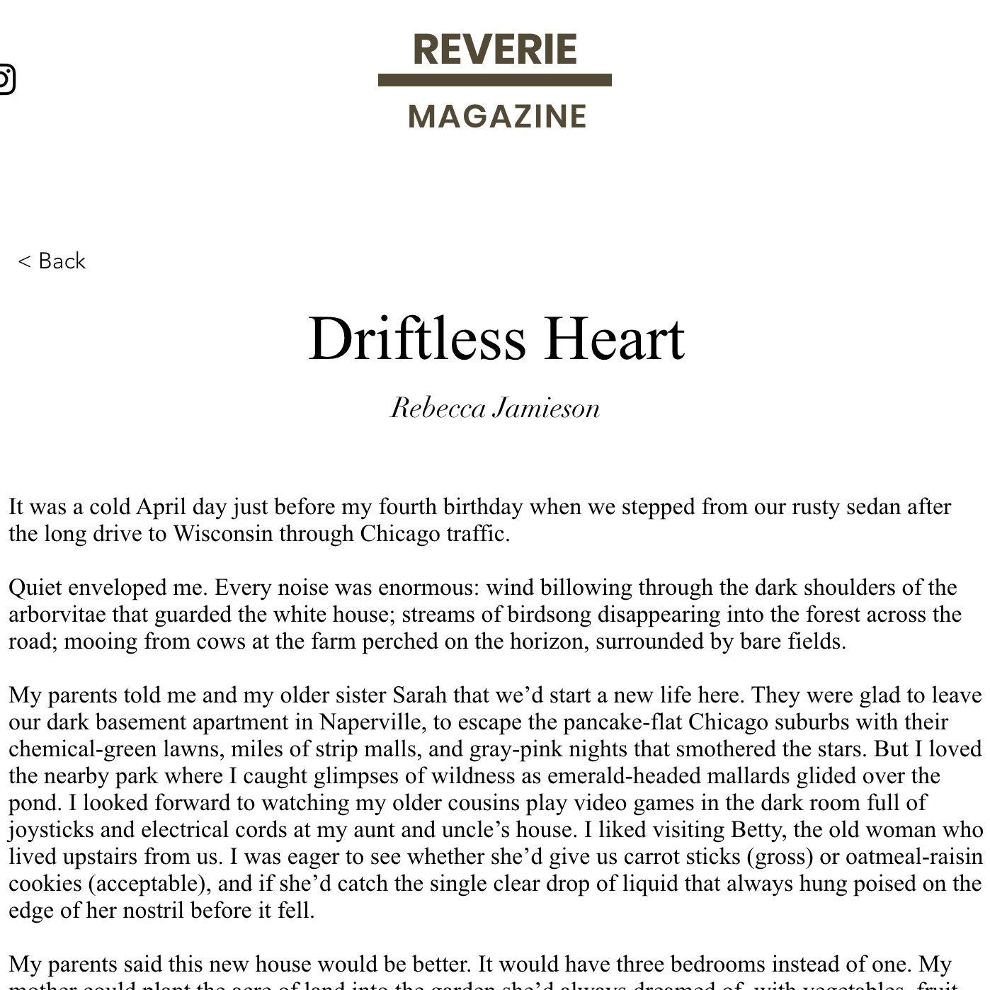 So honored to have this new essay about my lifelong love of the Driftless area published in @reveriemag_ !

Read the full piece at reveriemag.org