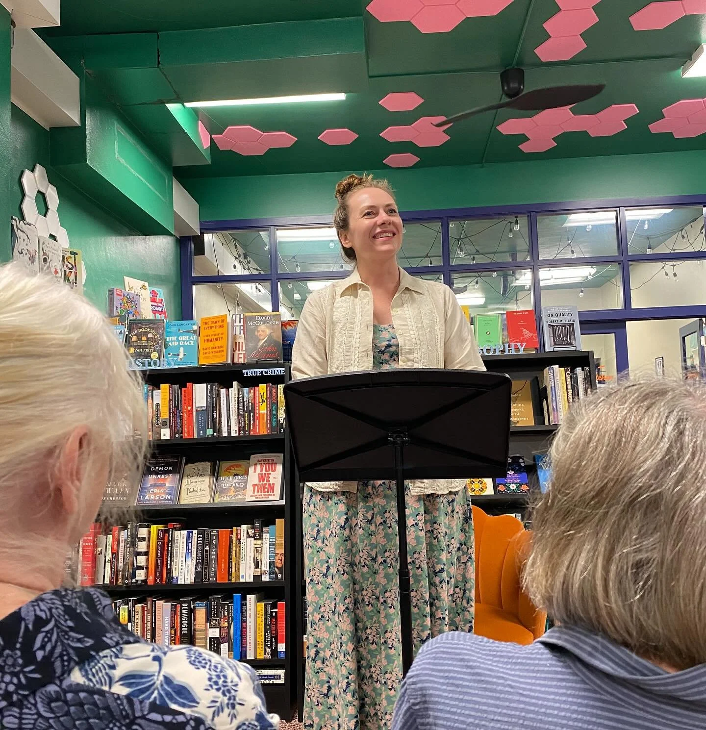 What an amazing evening at @republicoflettersbooks with other writers celebrating the new Driftless anthology from @shakeragalley and @littlecreekpress. Seriously, one of the best readings I&rsquo;ve attended in YEARS. What a wealth of stories, life 