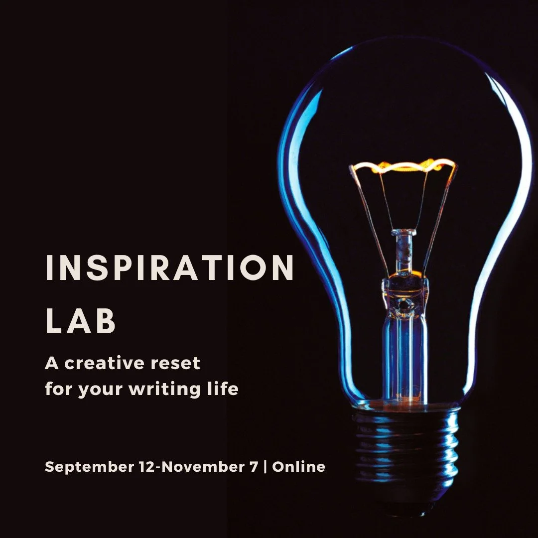 Do you long to write more regularly but struggle to do it on your own? Maybe there&rsquo;s a project whispering to you&mdash;an essay, a chapbook, a memoir&mdash;but time keeps slipping away. 

The Inspiration Lab is a generative, eight-week writing 