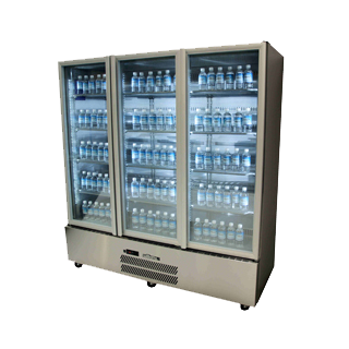 Williams HQS3 - Quartz Star 3 Door Fridge