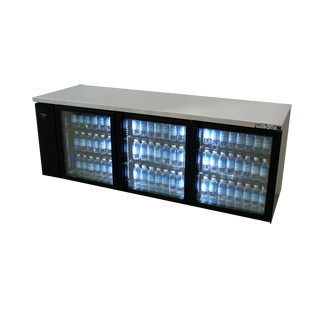 Williams HBS3RGDCBB - Boronia Star Remote 3 Door Undercounter Fridge