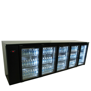 Williams HCS5RGDCBB - Cameo Star Remote 5 Door Undercounter Fridge