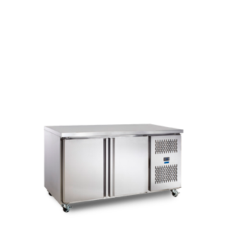 Williams HTU2SDSS - Topaz 2 Door Undercounter Fridge