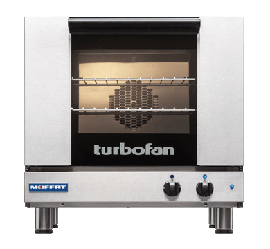 Turbofan E23M3 - 3 Half Size Tray Manual Electric Convection Oven