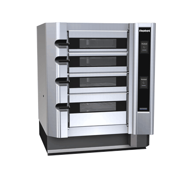 Rotel R3M4D1S - 4 Deck 1 Split Bakery Oven