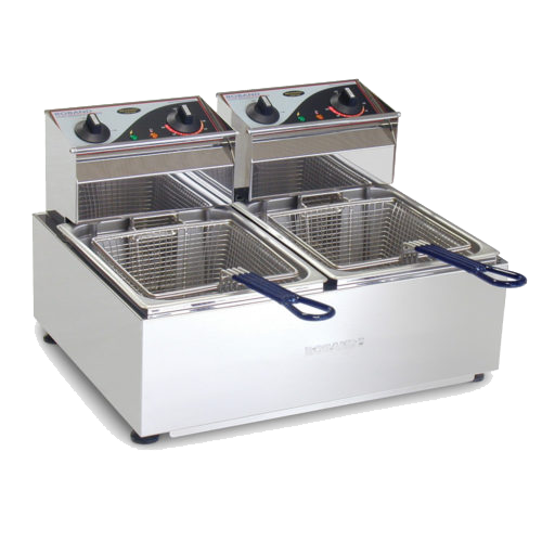 Roband F25 - 5L Double Pan Counter Top Fryer