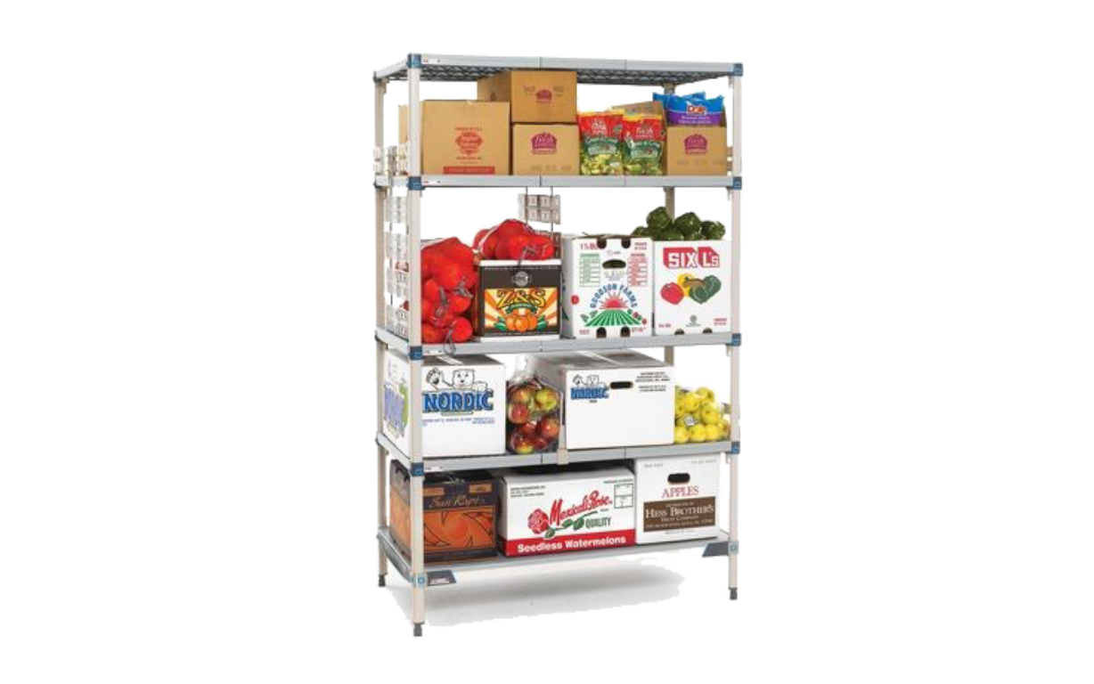 METROMAX Q - 4 Tier Shelving